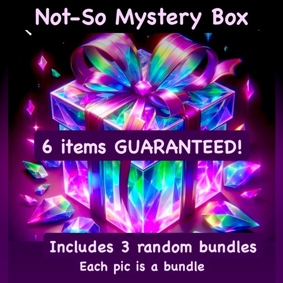 miyhero Accessories - 6 items GUARANTEED ! Not-So Mystery box includes 3 random gift bundle sets!